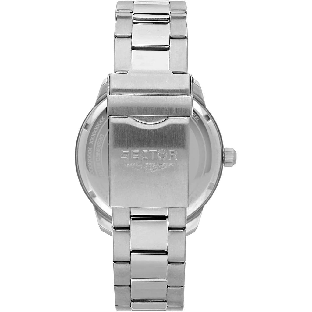 Montre Homme SECTOR Oversize R3253102029 - Acier Inoxydable Bleu, Quartz, Étanche 100M