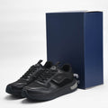Harmont and Blaine Suede and Fabric Sneakers