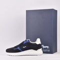 Harmont and Blaine - CHAUSSURE HOMME DAIM TISSU TEX BLEU
