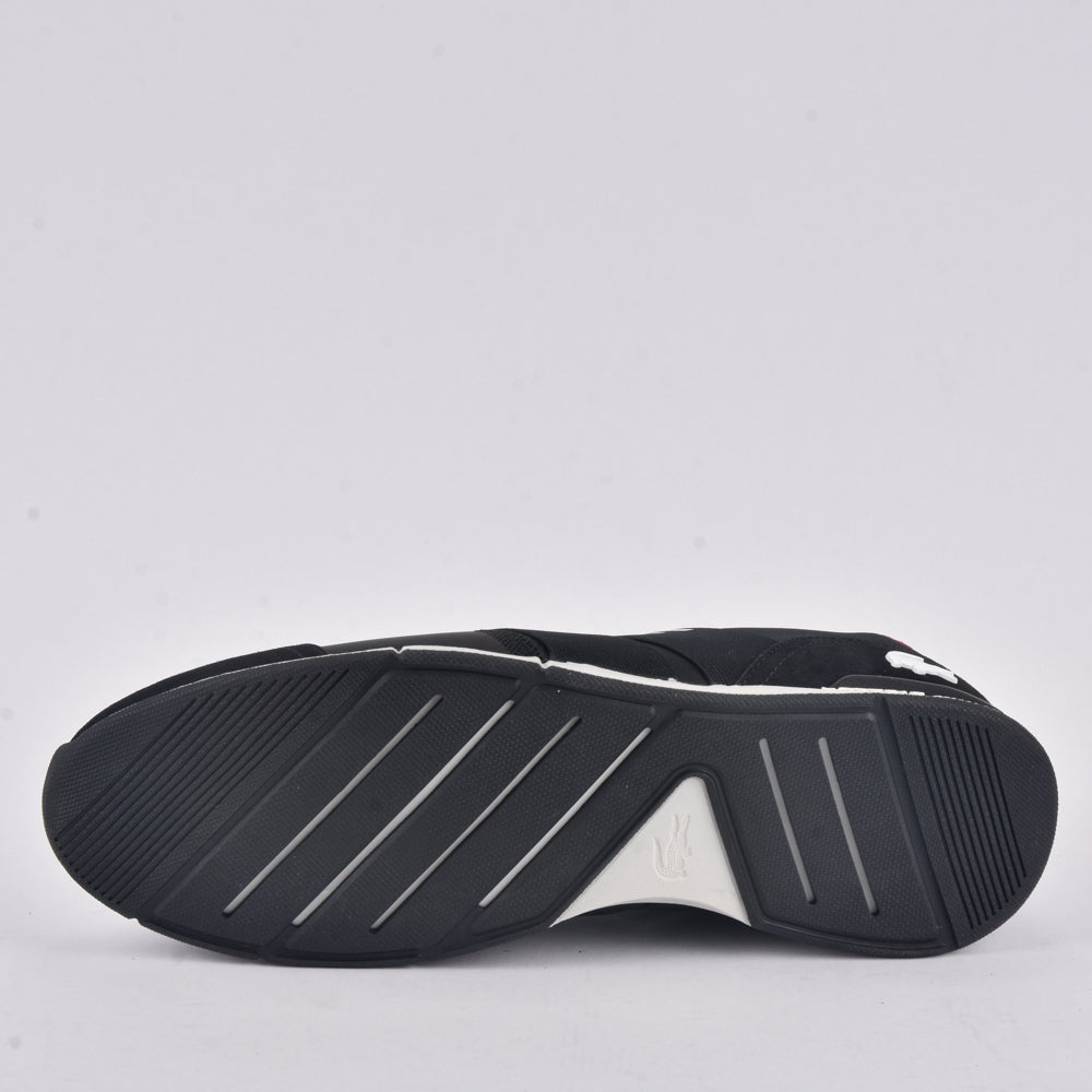 LACOSTE MANEVRA ELITE 0120 1 CMA BLK/RED TEXTILE 40CMA00041B5