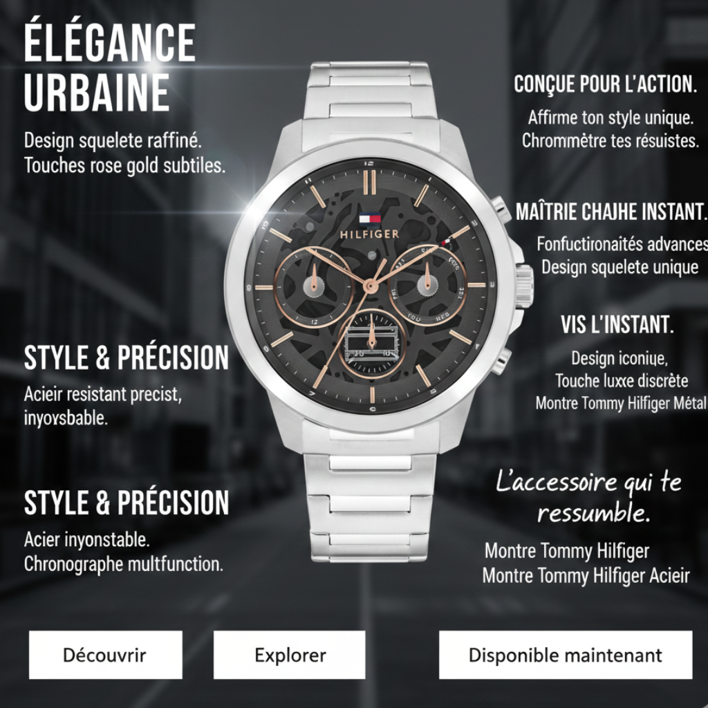 MONTRE Tommy Hilfiger Henry  1710683