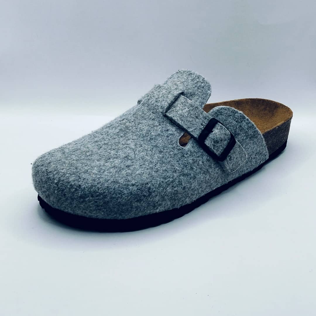 Birk Orthopedic Shoes - Feutre Gris Clair